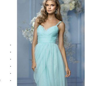 Size 8 NWT Turquoise WTOO Bridesmaid/Homecoming Dress